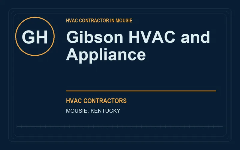 Gibson HVAC and Appliance in Mousie, Kentucky