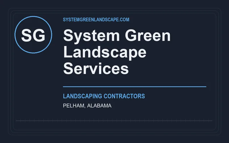 System Green Landscape Services in Pelham, Alabama