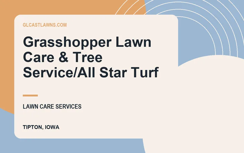 Grasshopper Lawn Care & Tree Service/All Star Turf in Tipton, Iowa