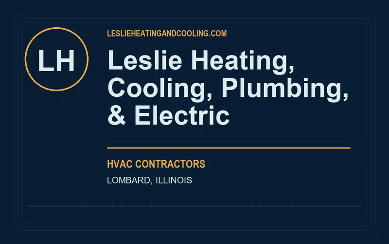 Leslie Heating, Cooling, Plumbing, & Electric in Lombard, Illinois