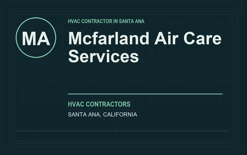 Mcfarland Air Care Services in Santa Ana, California