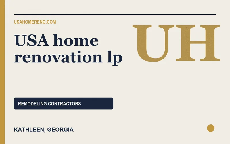 USA home renovation lp in Kathleen, Georgia