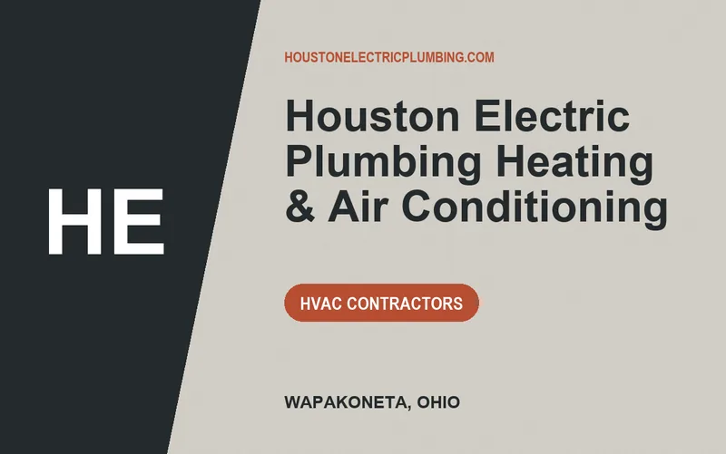 Houston Electric Plumbing Heating & Air Conditioning in Wapakoneta, Ohio
