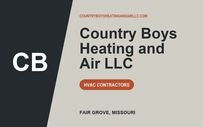 Country Boys Heating and Air llc in Fair Grove, Missouri