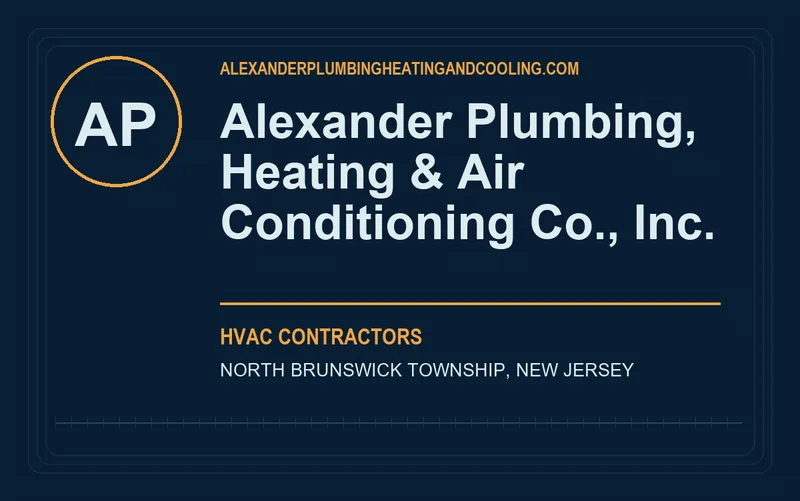 Alexander Plumbing, Heating & Air Conditioning Co., Inc. in North Brunswick Township, New Jersey