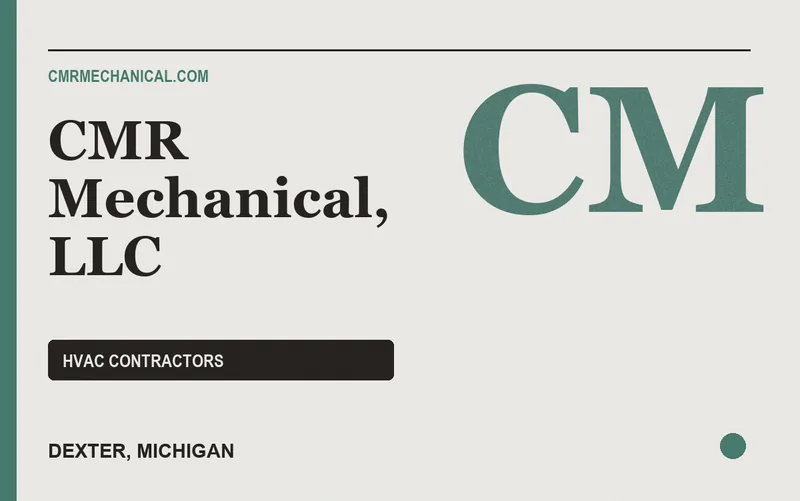 CMR Mechanical, LLC in Dexter, Michigan