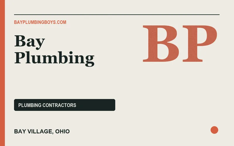 Bay Plumbing in Bay Village, Ohio