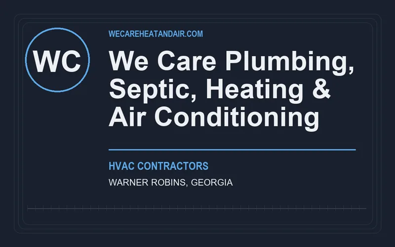 We Care Plumbing, Septic, Heating & Air Conditioning in Warner Robins, Georgia