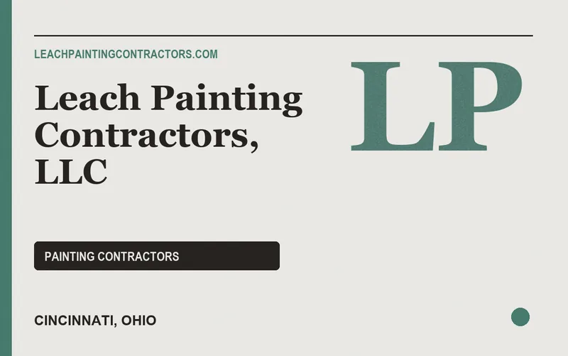 Leach Painting Contractors, LLC in Cincinnati, Ohio