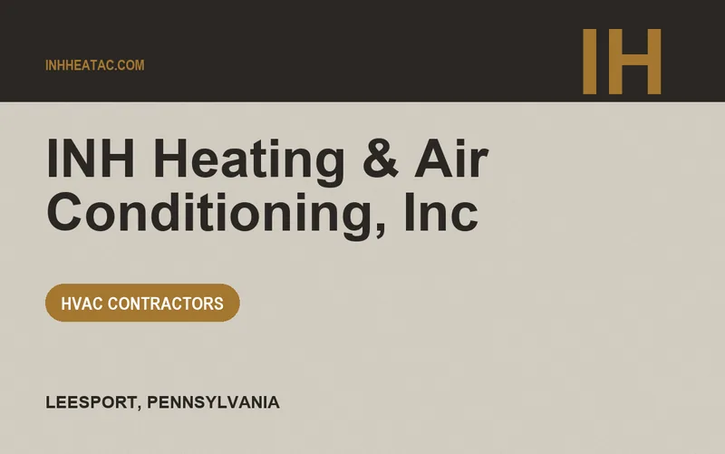 INH Heating & Air Conditioning, Inc in Leesport, Pennsylvania