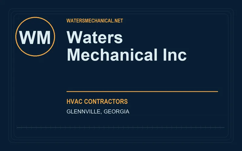 Waters Mechanical Inc in Glennville, Georgia
