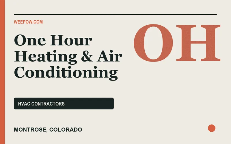 One Hour Heating & Air Conditioning in Montrose, Colorado