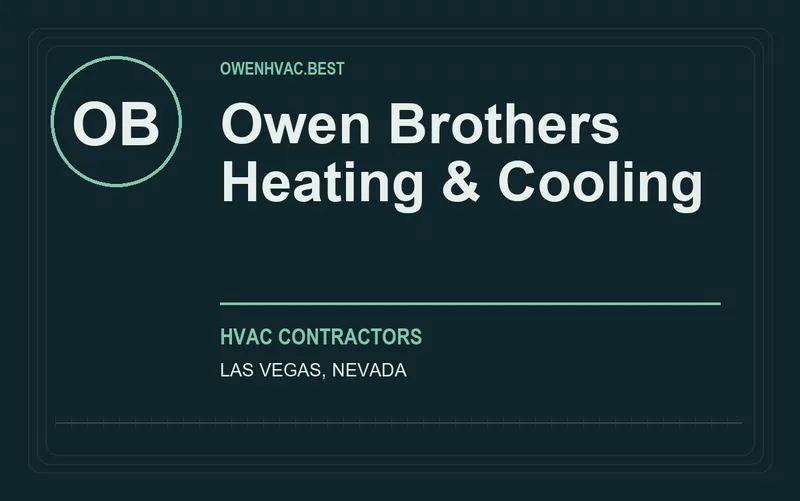 Owen Brothers Heating & Cooling in Las Vegas, Nevada
