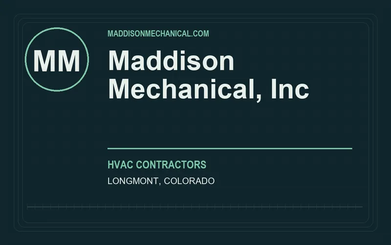 Maddison Mechanical, Inc in Longmont, Colorado