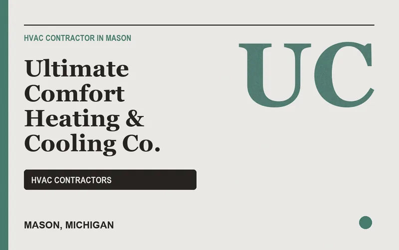 Ultimate Comfort Heating & Cooling Co. in Mason, Michigan