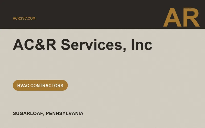 AC&R Services, Inc in Sugarloaf, Pennsylvania