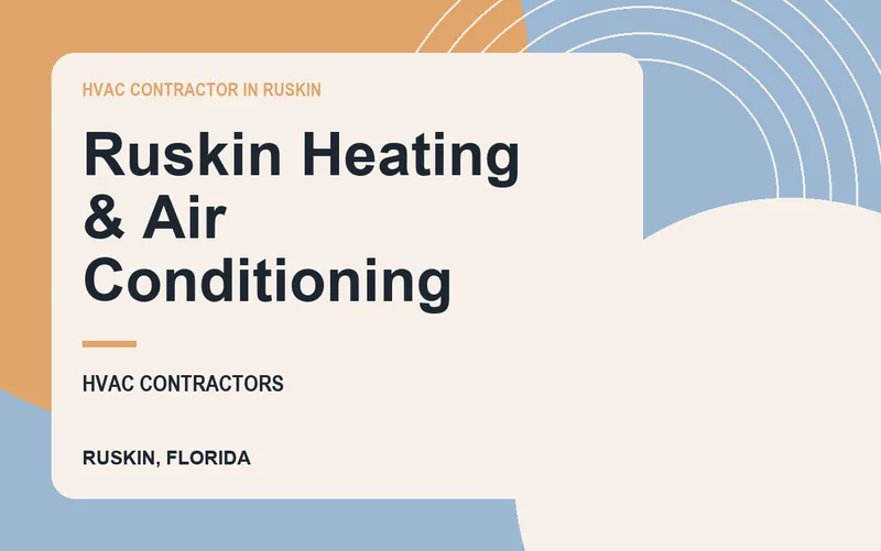 Ruskin Heating & Air Conditioning in Ruskin, Florida