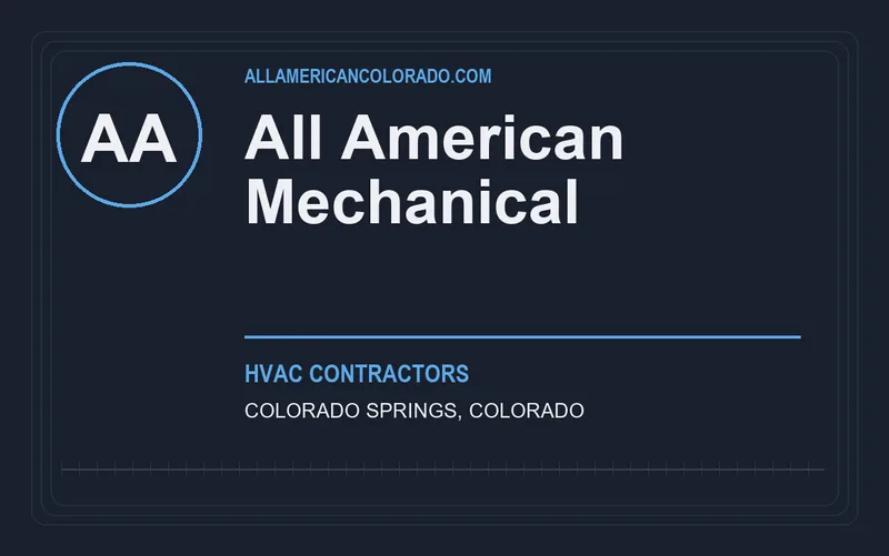 All American Mechanical in Colorado Springs, Colorado