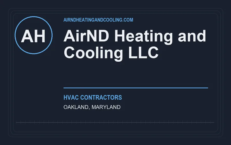 AirND Heating and Cooling LLC in Oakland, Maryland