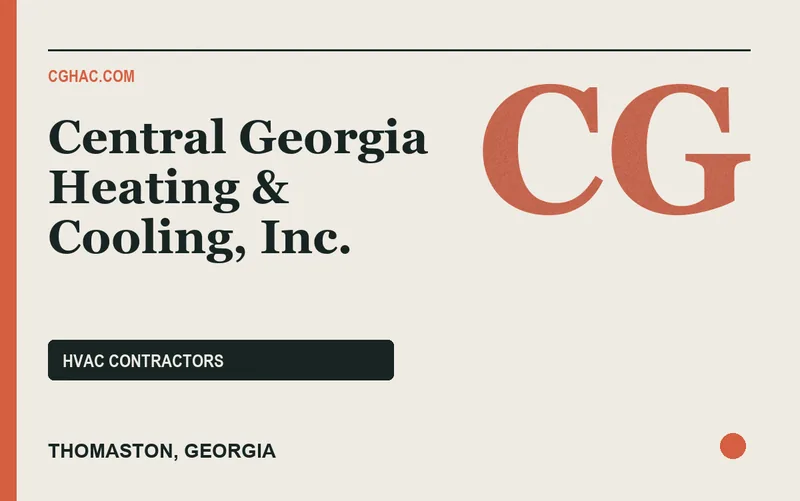 Central Georgia Heating & Cooling, Inc. in Thomaston, Georgia