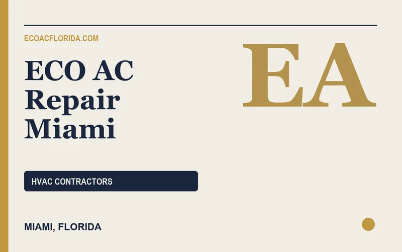 ECO AC Repair Miami in Miami, Florida