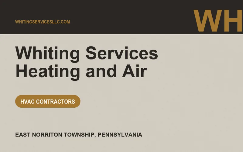 Whiting Services Heating and Air in East Norriton Township, Pennsylvania