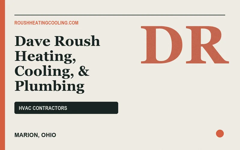Dave Roush Heating, Cooling, & Plumbing in Marion, Ohio