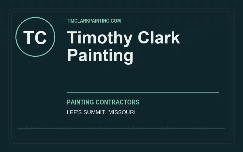 Timothy Clark Painting in Lee's Summit, Missouri