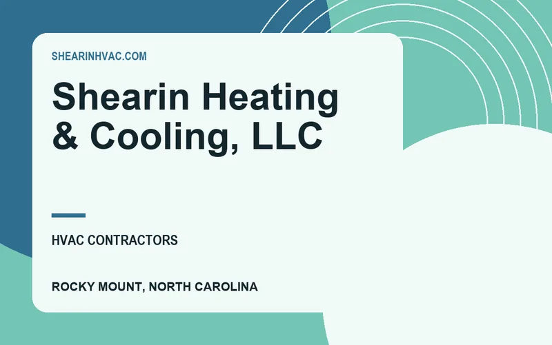 Shearin Heating & Cooling, LLC in Rocky Mount, North Carolina