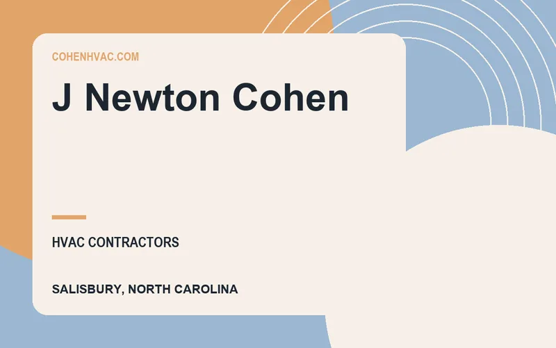 J Newton Cohen in Salisbury, North Carolina