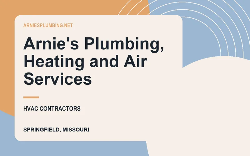Arnie's Plumbing, Heating and Air Services in Springfield, Missouri