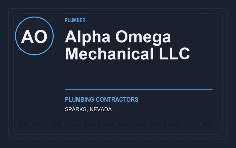 Alpha Omega Mechanical LLC in Sparks, Nevada