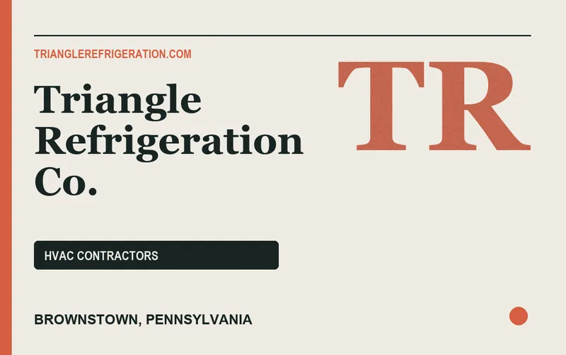 Triangle Refrigeration Co. in Brownstown, Pennsylvania