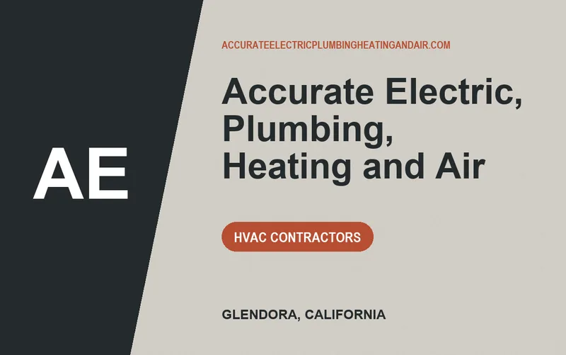 Accurate Electric, Plumbing, Heating and Air in Glendora, California