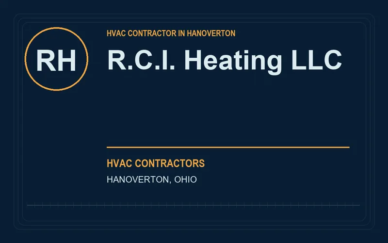 R.C.I. Heating LLC in Hanoverton, Ohio