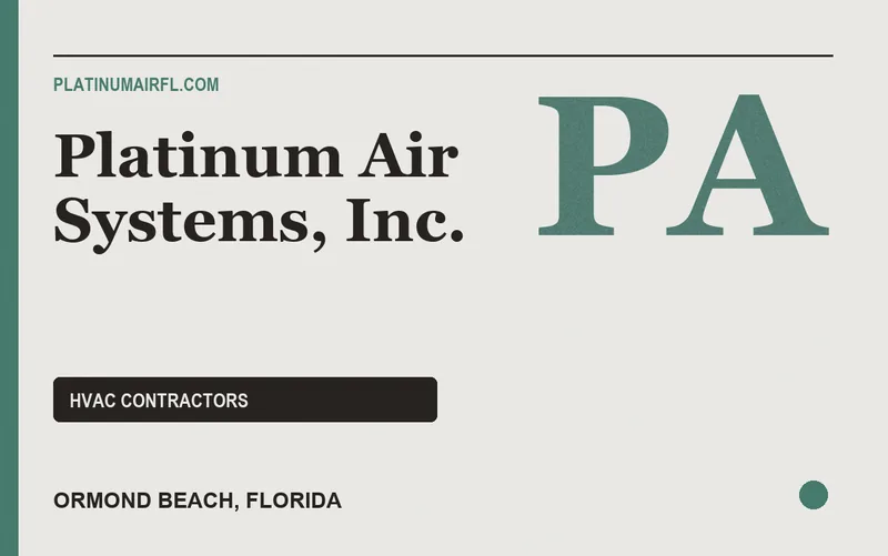 Platinum Air Systems, Inc. in Ormond Beach, Florida