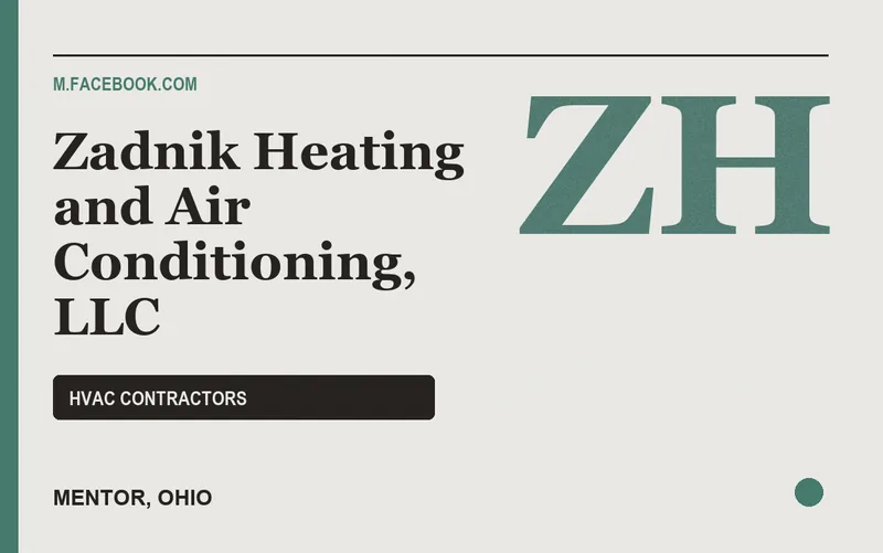 Zadnik Heating and Air Conditioning, LLC in Mentor, Ohio