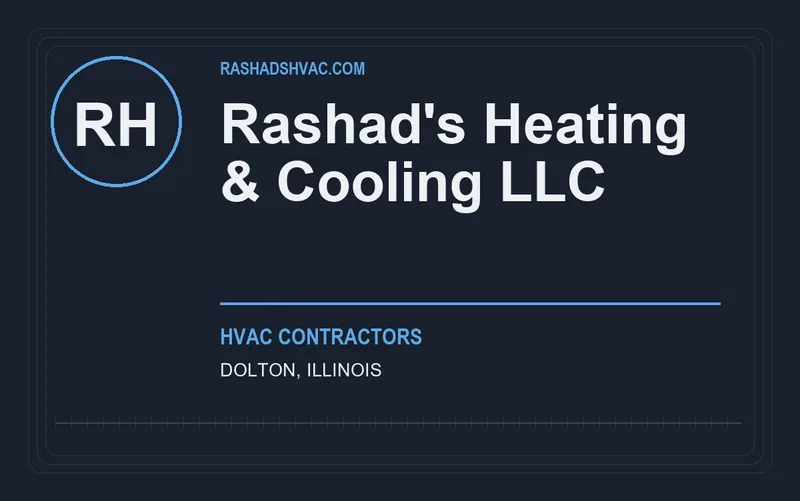 Rashad's Heating & Cooling LLC in Dolton, Illinois