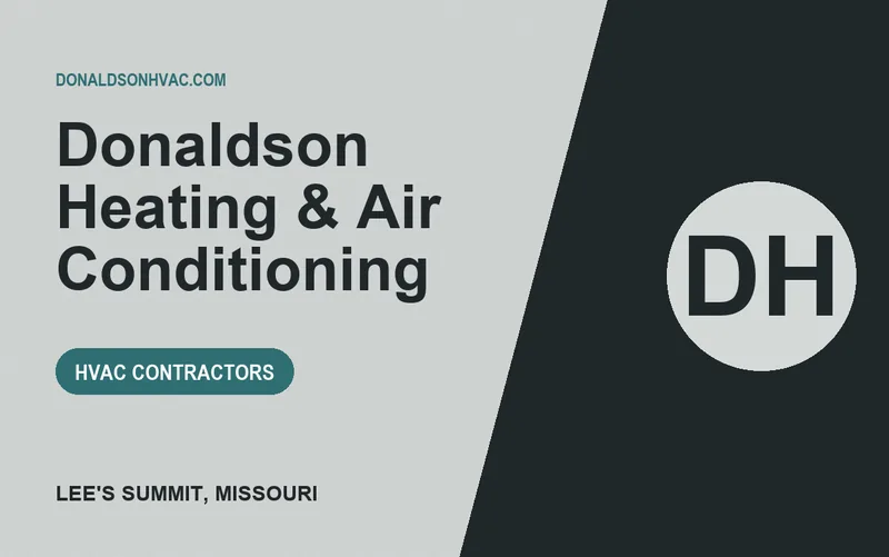 Donaldson Heating & Air Conditioning in Lee's Summit, Missouri