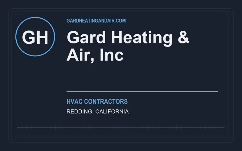 Gard Heating & Air, Inc in Redding, California