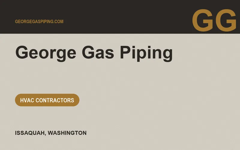 George Gas Piping in Issaquah, Washington