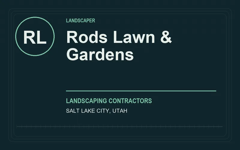 Rods Lawn & Gardens in Salt Lake City, Utah