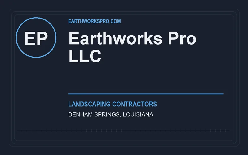 Earthworks Pro LLC in Denham Springs, Louisiana