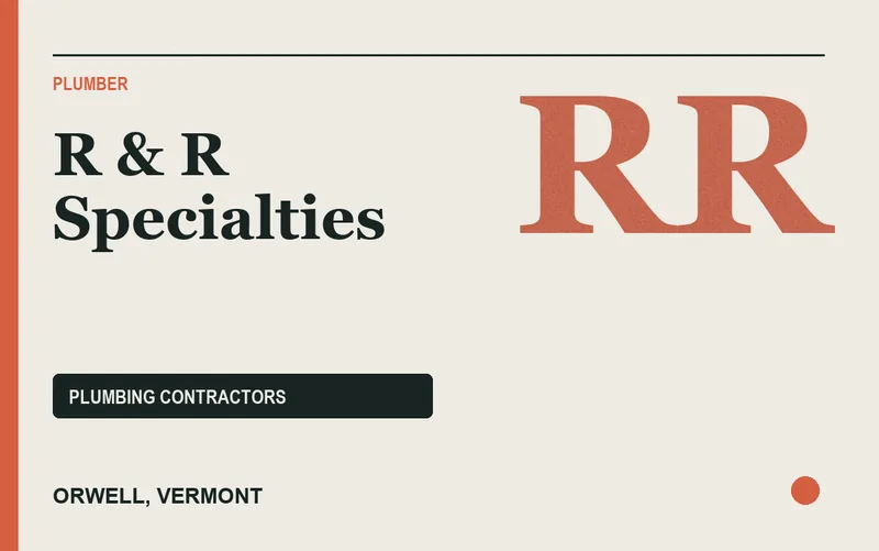 R & R Specialties in Orwell, Vermont