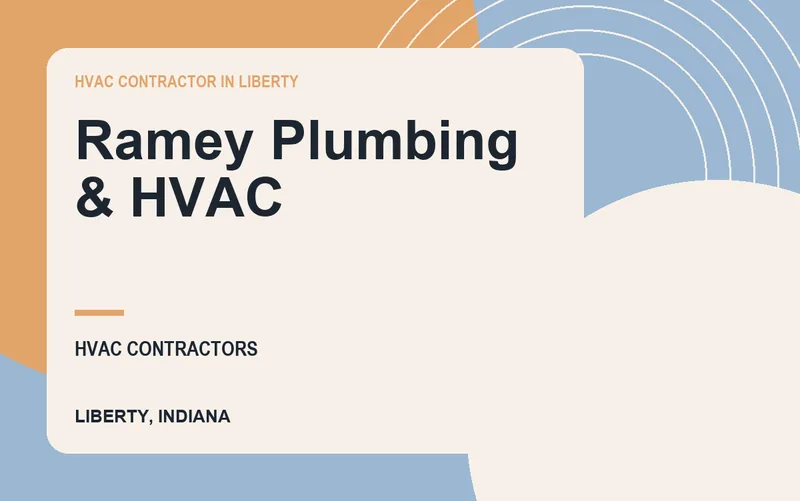 Ramey Plumbing & HVAC in Liberty, Indiana