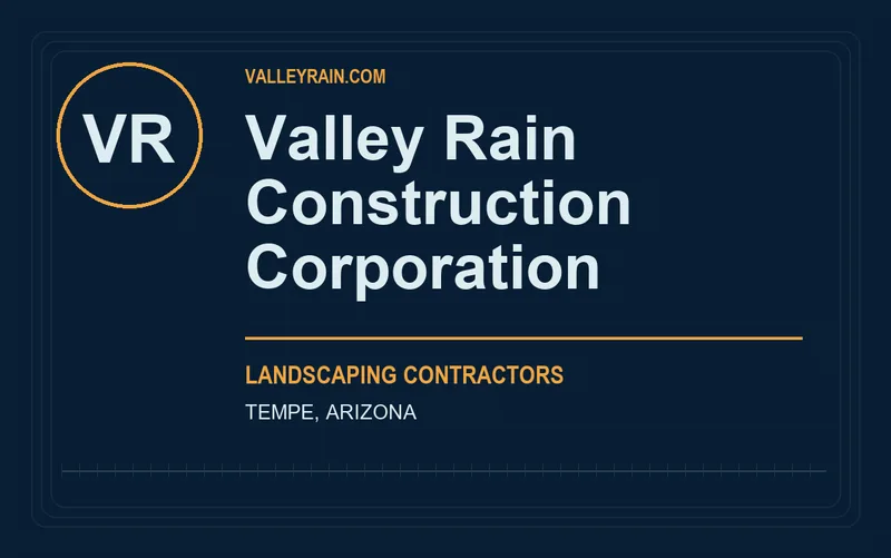 Valley Rain Construction Corporation in Tempe, Arizona