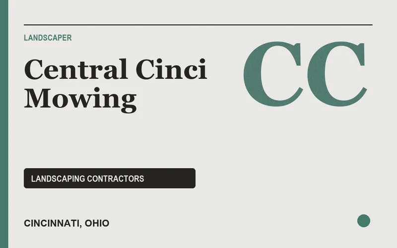 Central Cinci Mowing in Cincinnati, Ohio