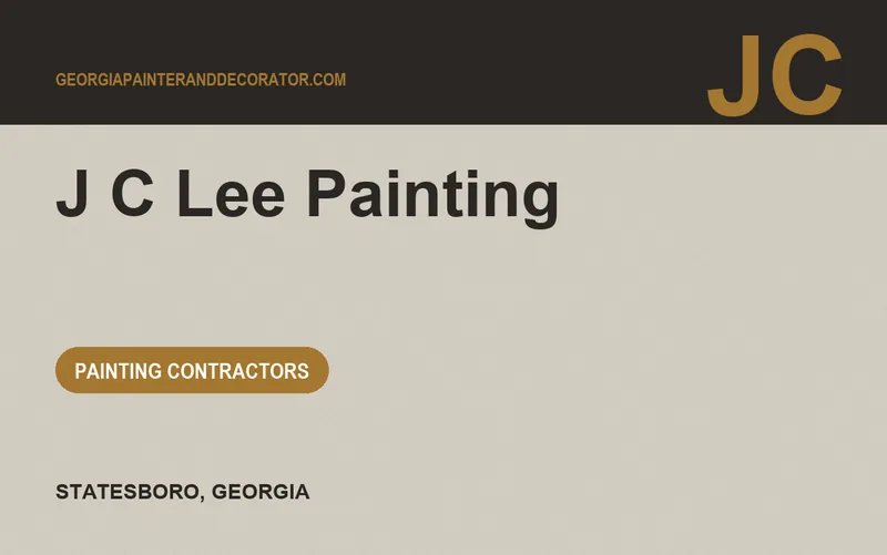 J C Lee Painting in Statesboro, Georgia