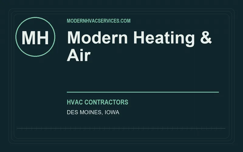 Modern Heating & Air in Des Moines, Iowa