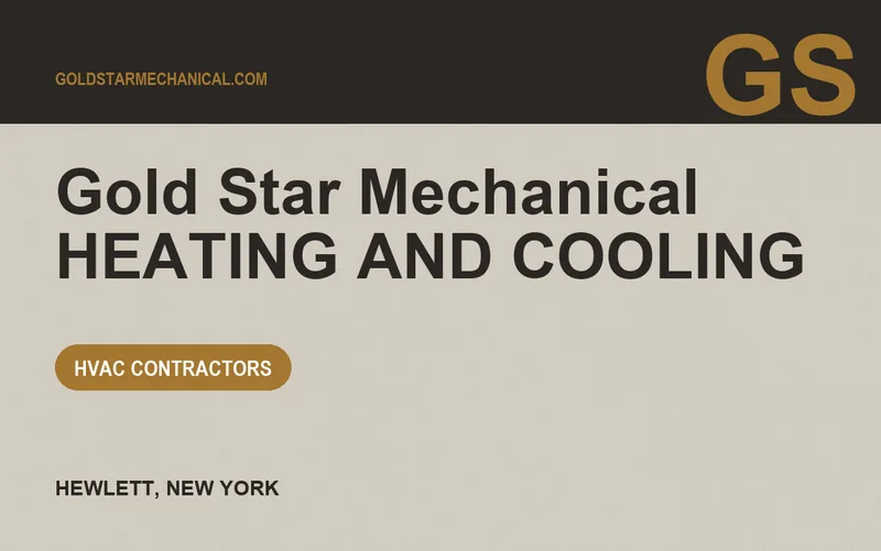 Gold Star Mechanical HEATING AND COOLING in Hewlett, New York